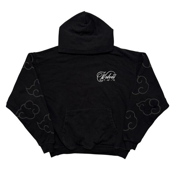 Darc Sport x Naruto Know Pain Akatsuki Black Pullover Hoodie M - Picture 1 of 3